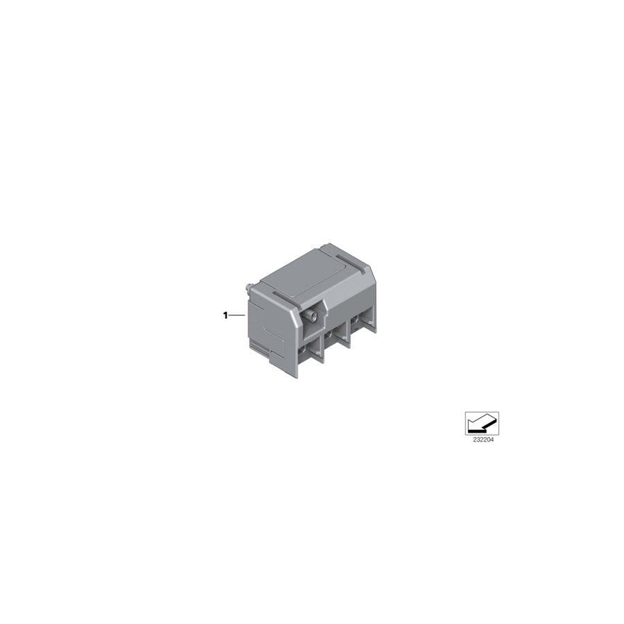 Genuine BMW 61139201980 F12 F90 F11 Dividing Element (Inc. 520i, 750Li & 760i) | ML Performance US