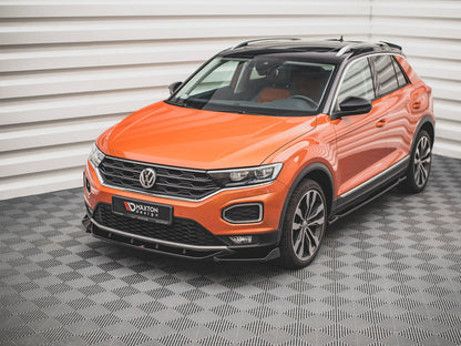 Maxton Design VW T-roc MK1 Front Splitter V.1