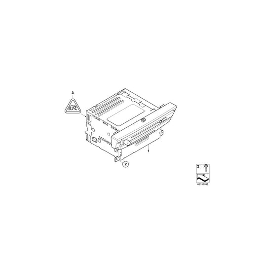 Genuine BMW 61138387216 E64 E63 E60 Envelope F Optical Waveguide 2POL./GRAU (Inc. 528i, M5 & 530d) | ML Performance US