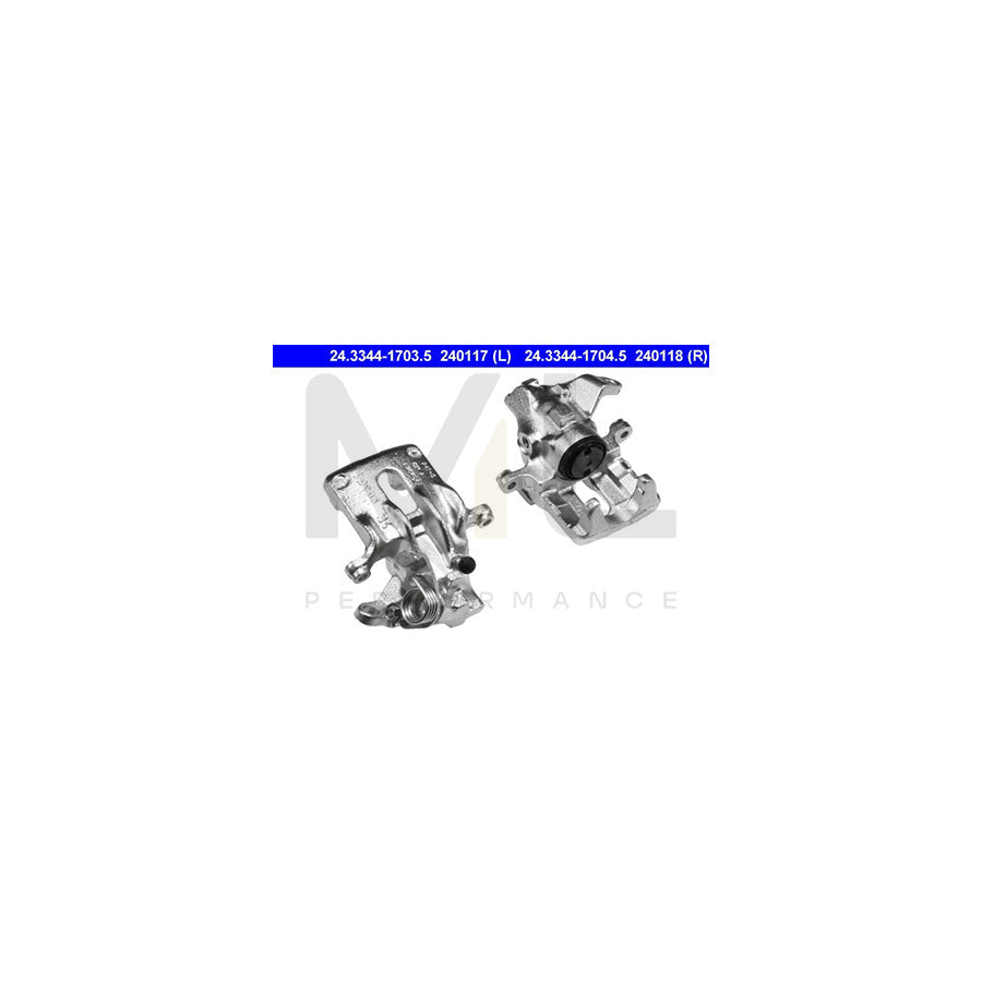 ATE 24.3344-1703.5 Brake Caliper without holder