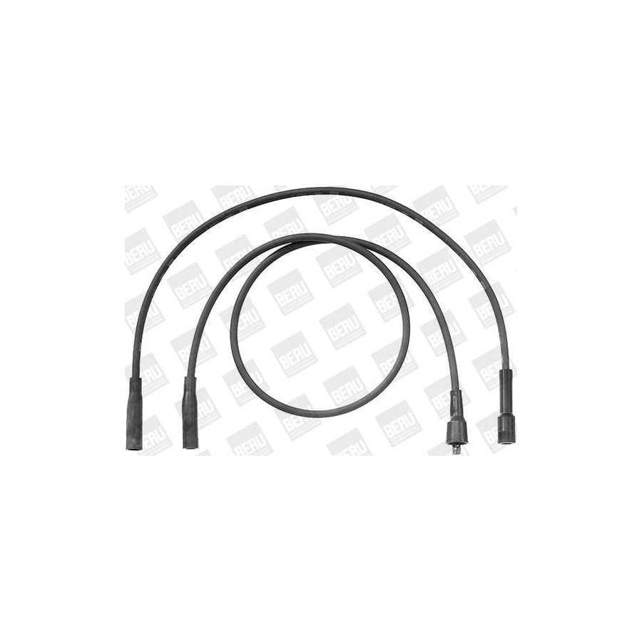 Beru Zef1072 Ignition Cable Kit for Fiat Panda I Hatchback (141)