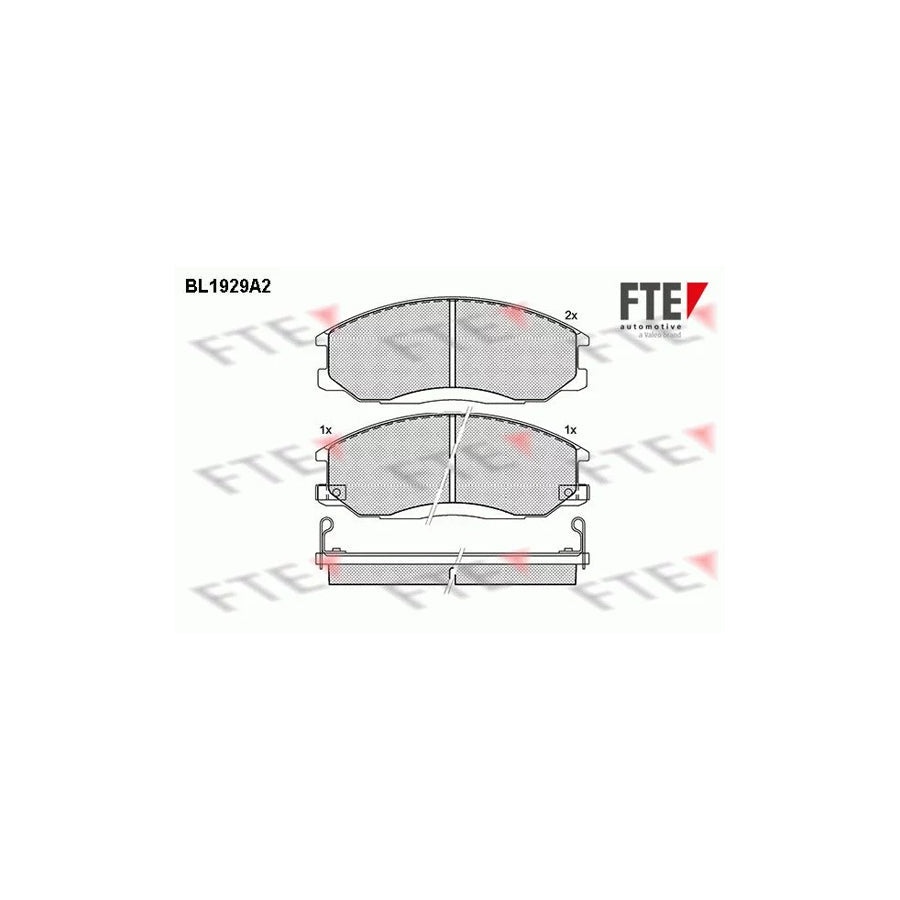 FTE 9010519 Brake Pad Set