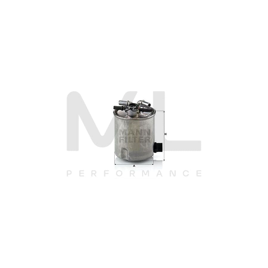 MANN-FILTER WK 9007 Fuel filter In-Line Filter