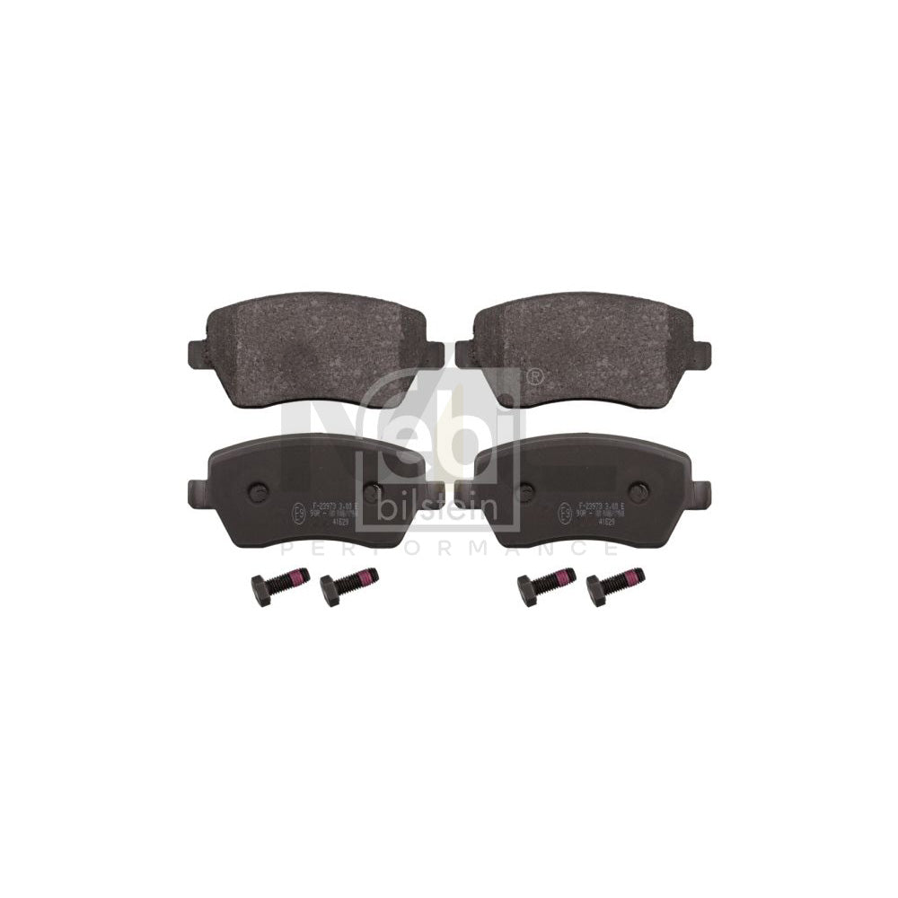 Febi Bilstein 116180 Brake Pad Set Front Axle, With Bolts/Screws