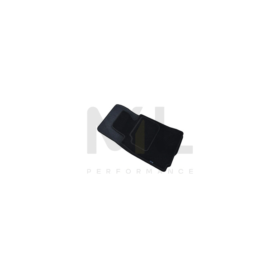 KEGEL Vulcano 5-8402-267-4012 Floor mat set Textile, Front and Rear, Quantity: 1, Black