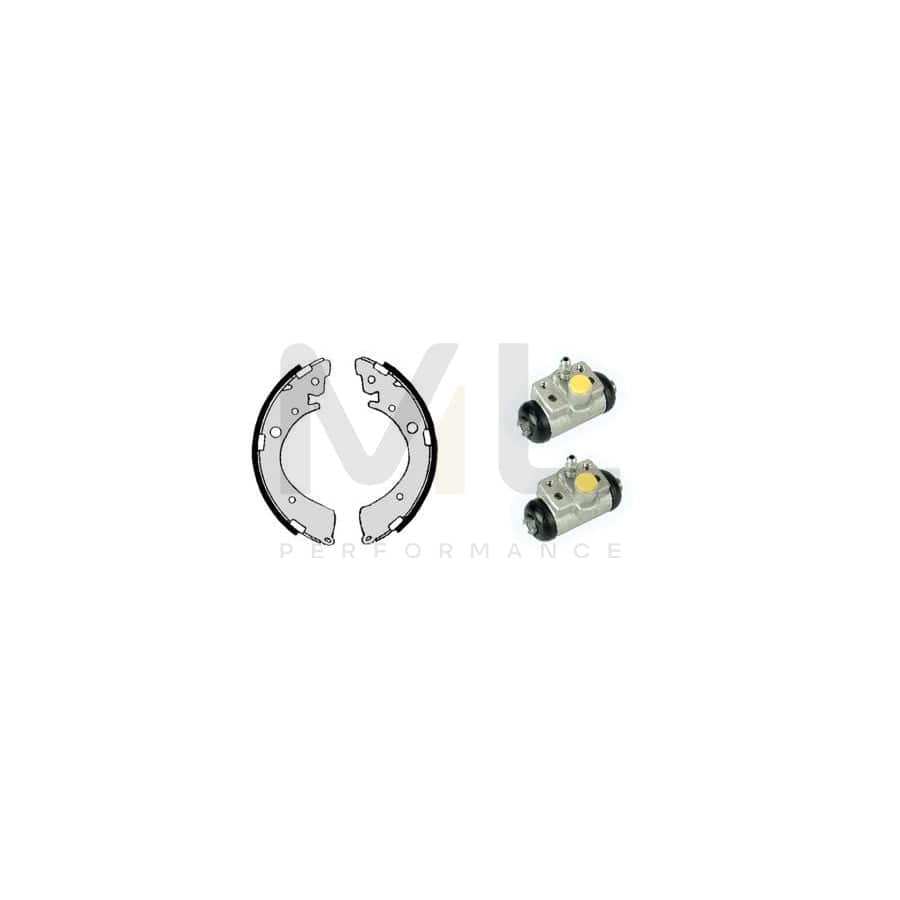 BREMBO STANDARD KIT H 28 008 Brake Shoe Set for HONDA Accord III Saloon (CA) Ø: 200mm | ML Performance Car Parts