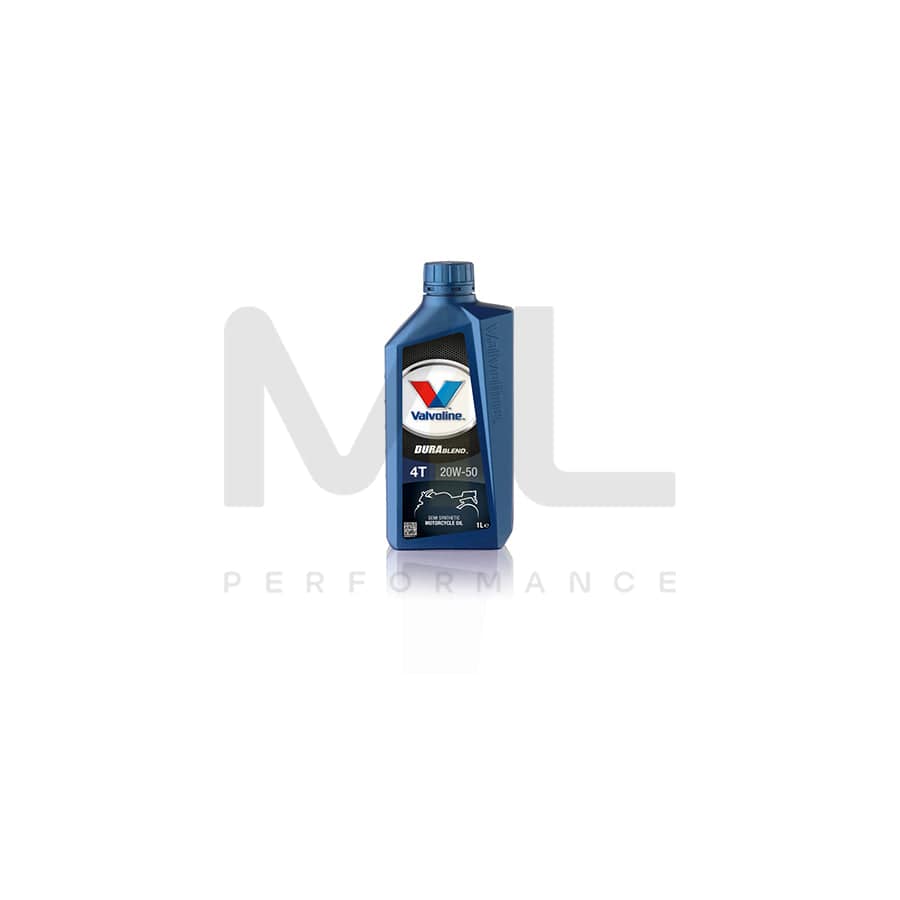Valvoline DuraBlend 4T 20w-50 Motorcycle Engine Oil 1l