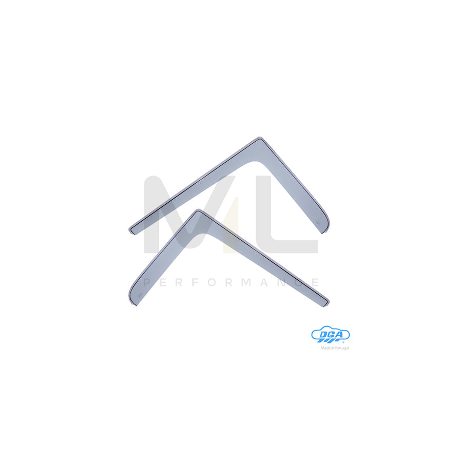 DGA 08025 Wind deflectors for FORD TRANSIT Arrow direction, Front, inner