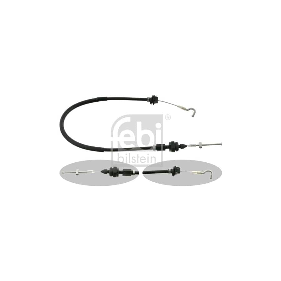 FEBI BILSTEIN 01765 Throttle Cable for BMW 5 Saloon (E34)