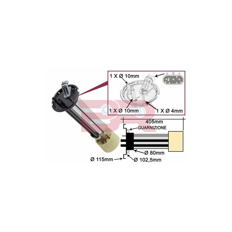 Botto Ricambi Brm5435 Fuel Level Sensor