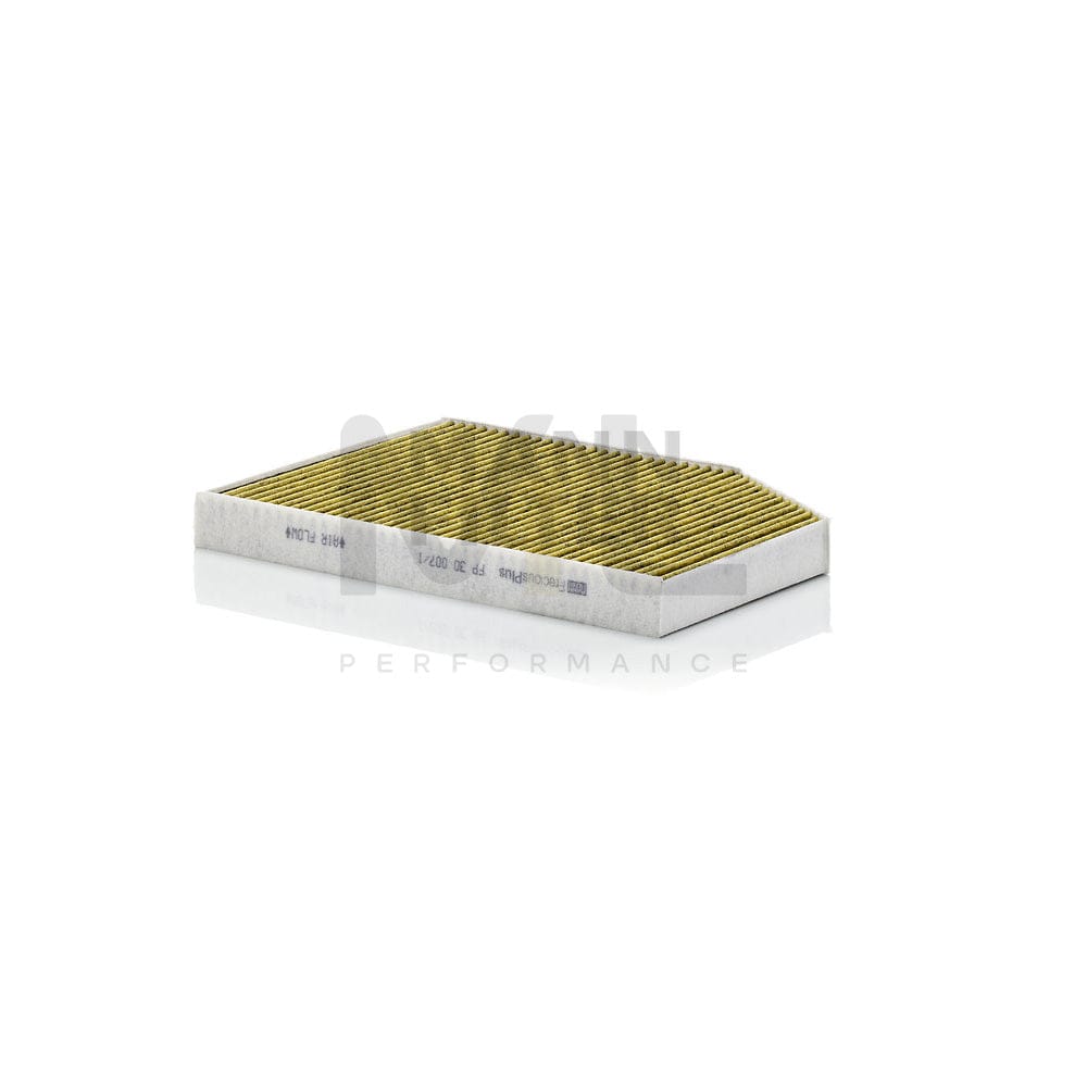 MANN-FILTER FP 24 024 Pollen filter Activated Carbon Filter, Activated Carbon Filter with polyphenol, Particulate filter (PM 2.5), with antibacterial action, with fungicidal effect