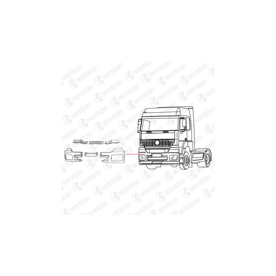 Covind 940/ 73 Bumper