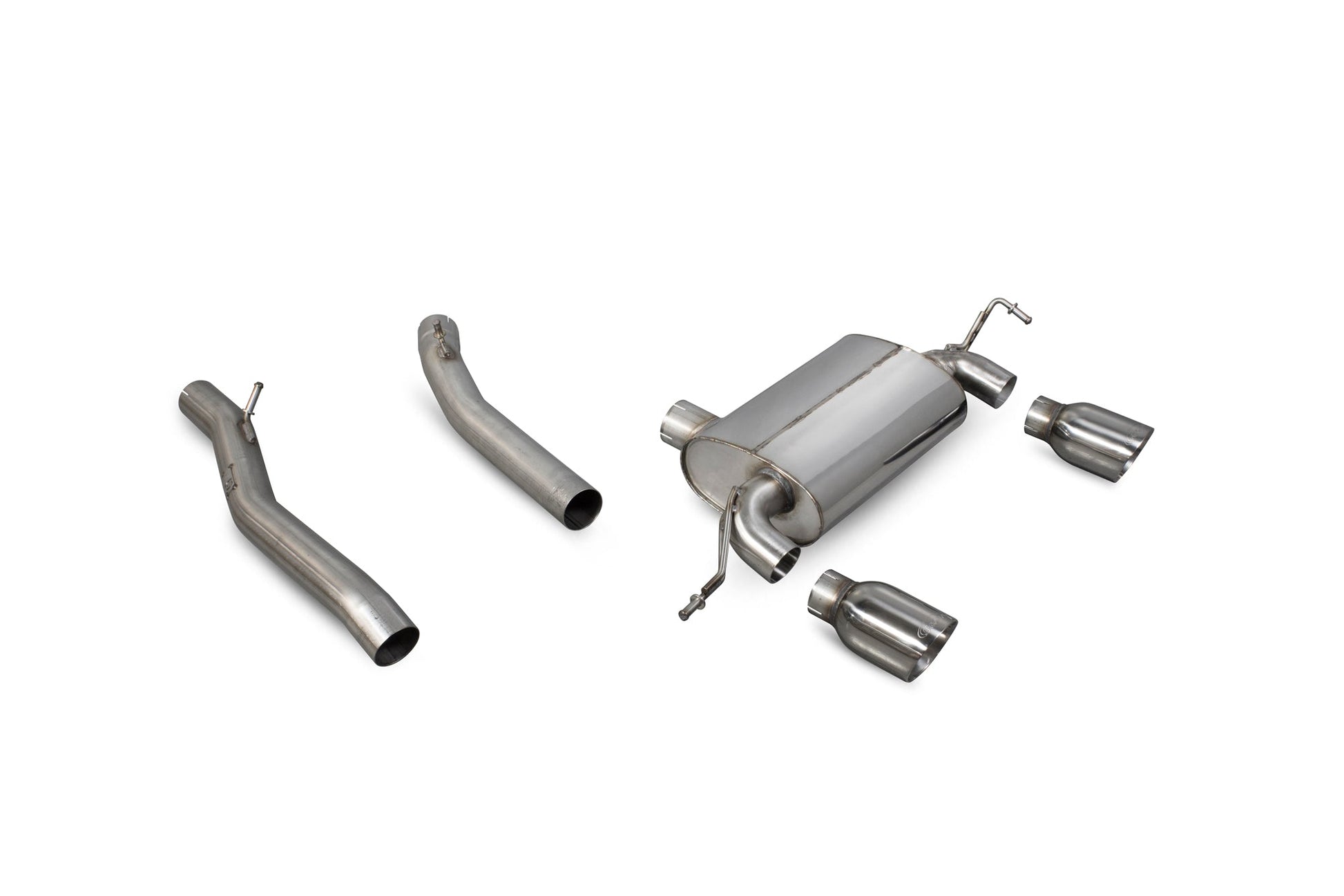 Scorpion SAUS057 Audi TT Mk1 Non Resonated Cat-Back System  | ML Performance US US