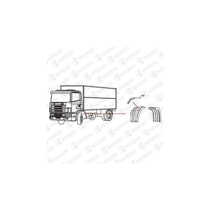 Covind 144/203 Wheel Arch Liner