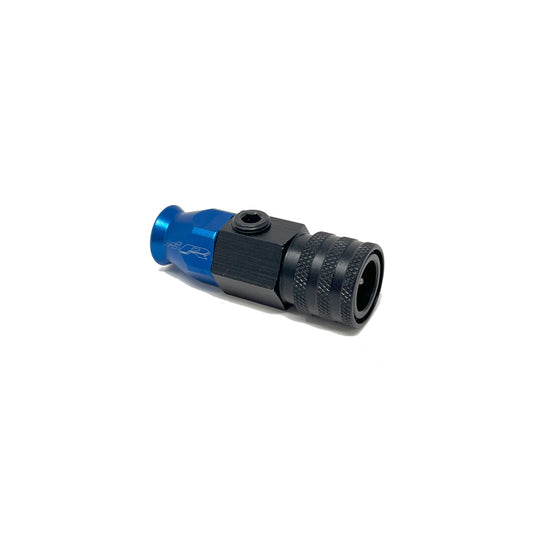 Precision Raceworks 201-0229 PTFE AN6 Fitting to 3/8" Female QC with 1/8"NPT port