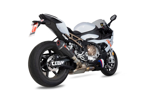 Scorpion RBM80CEO BMW S1000 RR Serket Taper Slip-On - Carbon Fibre Sleeve | ML Performance US US
