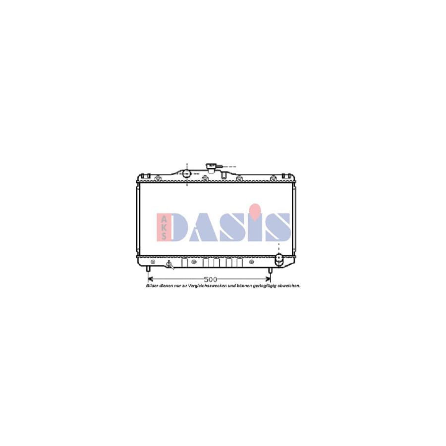 AKS Dasis 211500N Engine Radiator