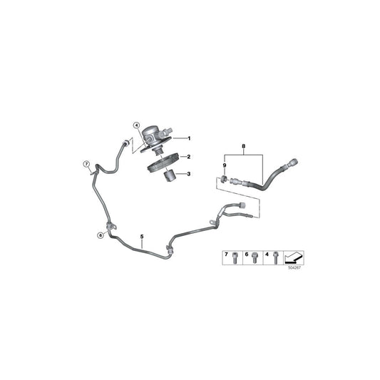 Genuine BMW 13518098306 G11 F93 F91 Isa Screw M6X33 (Inc. M550iX, 750LiX & M5) | ML Performance US Car Parts
