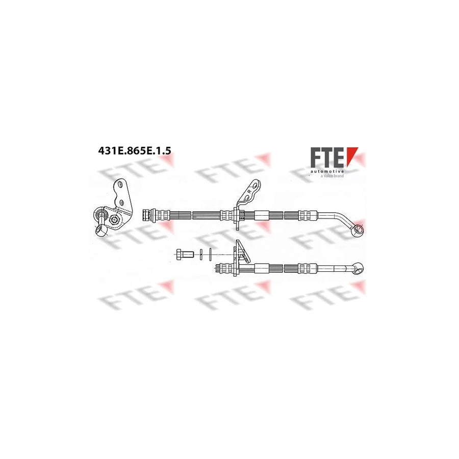 FTE 431E.865E.1.5 Brake Hose for Honda CIVIC