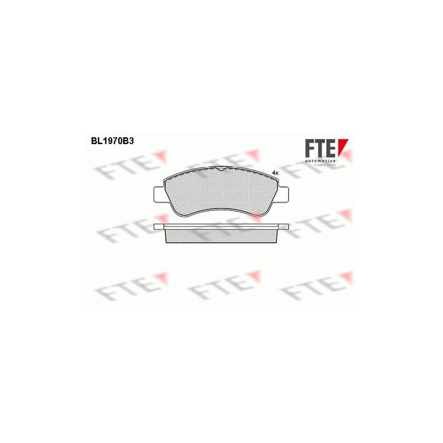 FTE Bl1970B3 Brake Pad Set