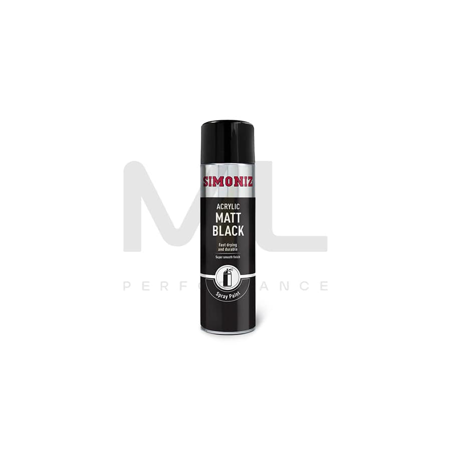 Simoniz Matt Black Paint 500ml