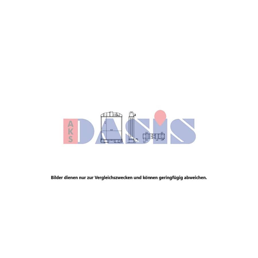 AKS Dasis 440529N Engine Radiator