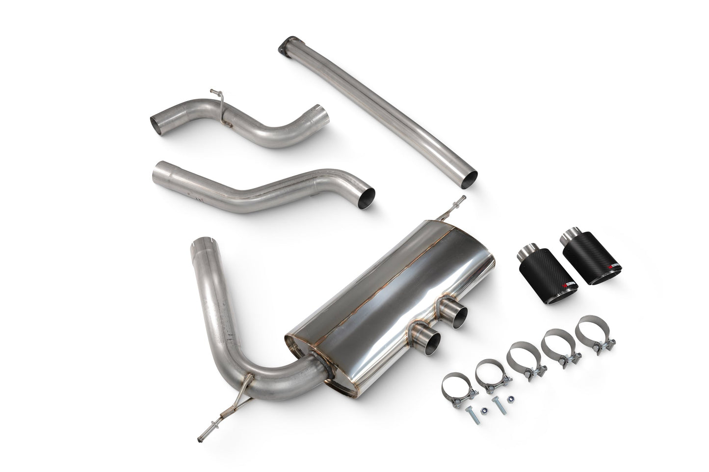Scorpion SFDS071CF Ford Focus MK3 ST Non-Resonated Cat-Back System  | ML Performance US US