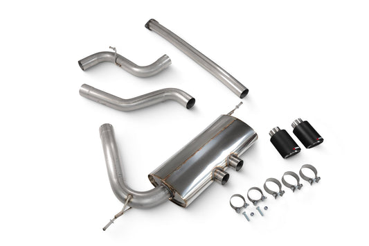 Scorpion SFDS071CF Ford Focus MK3 ST Non-Resonated Cat-Back System  | ML Performance US US