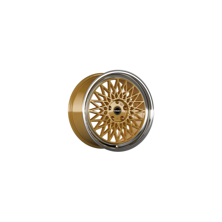 Borbet B 8x18 ET45 B 80845112566,5GRP Gold Rim Polished Wheel