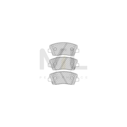 Ferodo Premier Eco Friction Fdb1883 Brake Pad Set Not Prepared For Wear Indicator, With Piston Clip, Without Accessories | ML Performance Car Parts