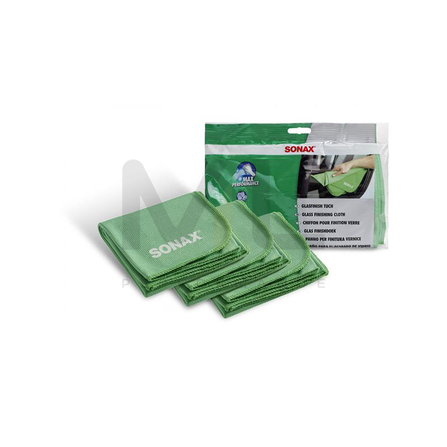 Sonax Glass Finish Cloth 3pcs.