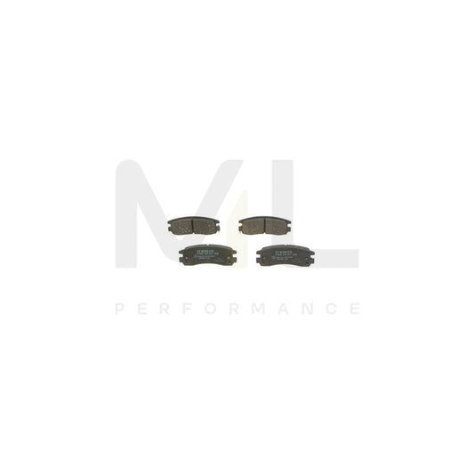 Bosch 0986424467 Brake Pad Set With Acoustic Wear Warning, With Anti-Squeak Plate BP236 | ML Performance Car Parts