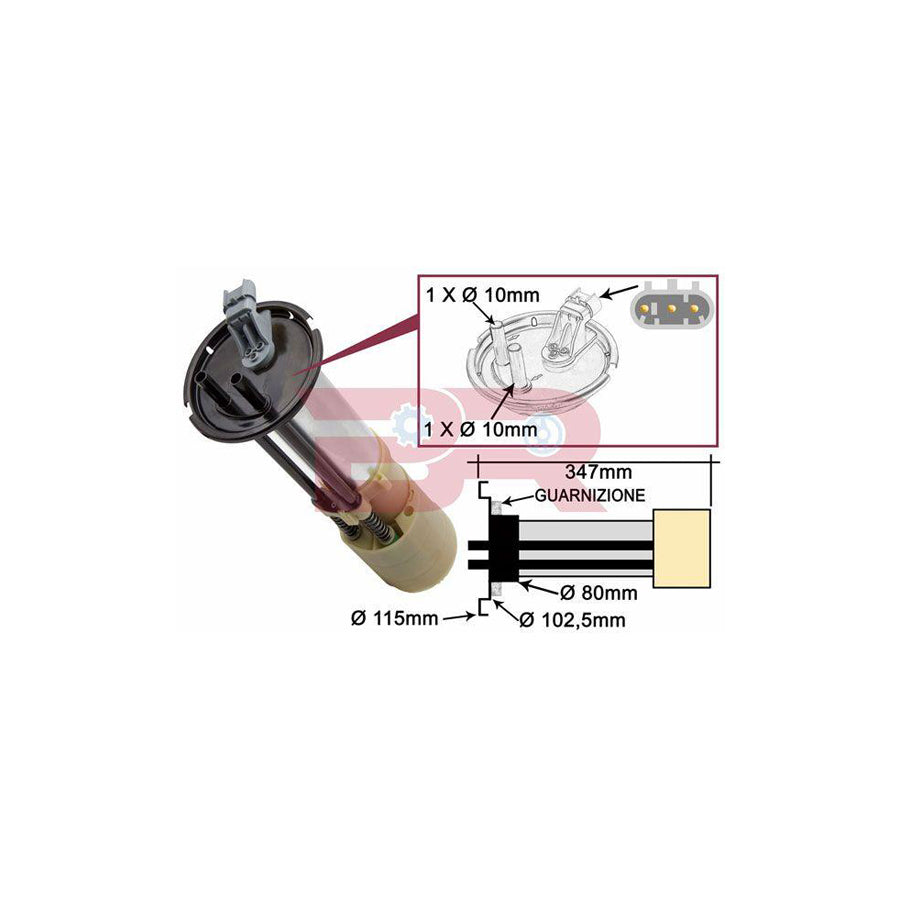 Botto Ricambi Brm5430 Fuel Level Sensor