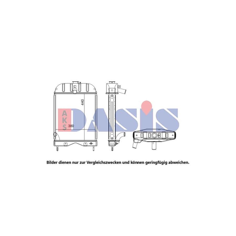 AKS Dasis 440536N Engine Radiator