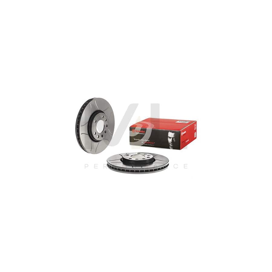 BREMBO MAX LINE 09.9162.75 Brake Disc Internally Vented, Slotted, Coated, High-carbon | ML Performance Car Parts