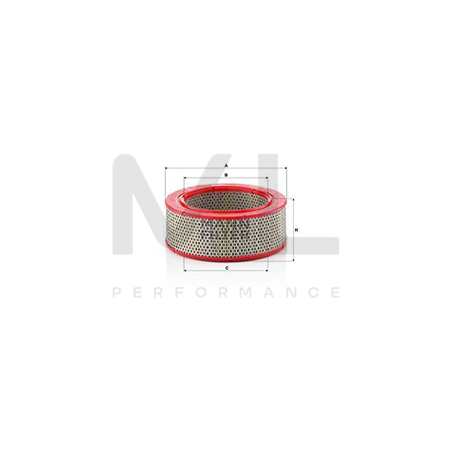 MANN-FILTER C 2263 Air Filter Filter Insert