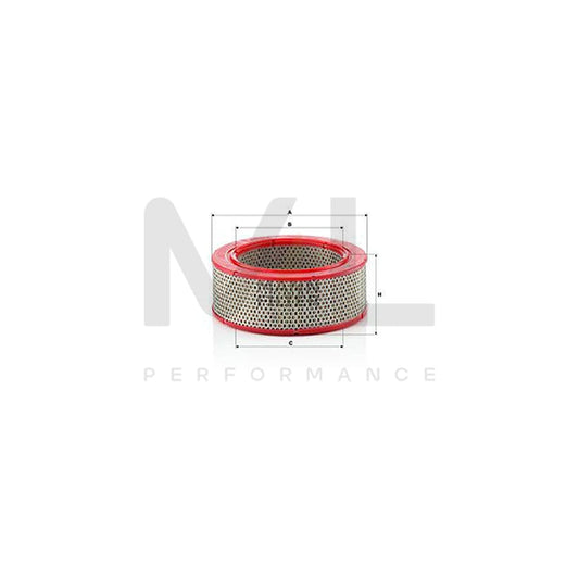 MANN-FILTER C 2263 Air Filter Filter Insert