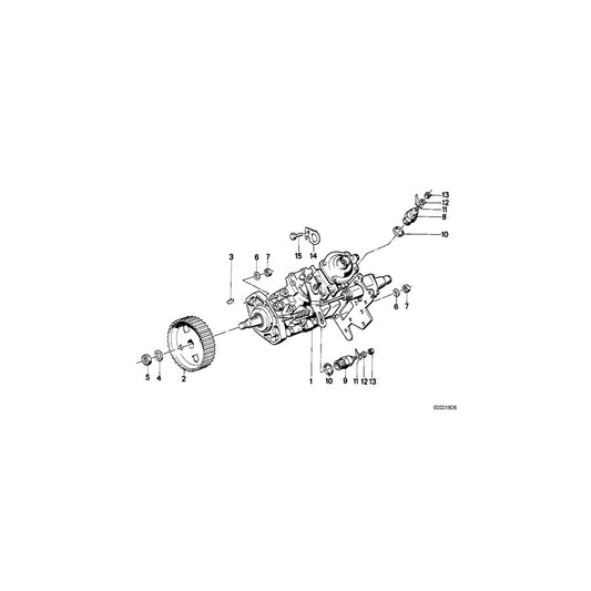 Genuine BMW 13512243295 E36 E34 E30 Solenoid Switch ELAB (Inc. 325tds, 324d & 524td) | ML Performance US Car Parts