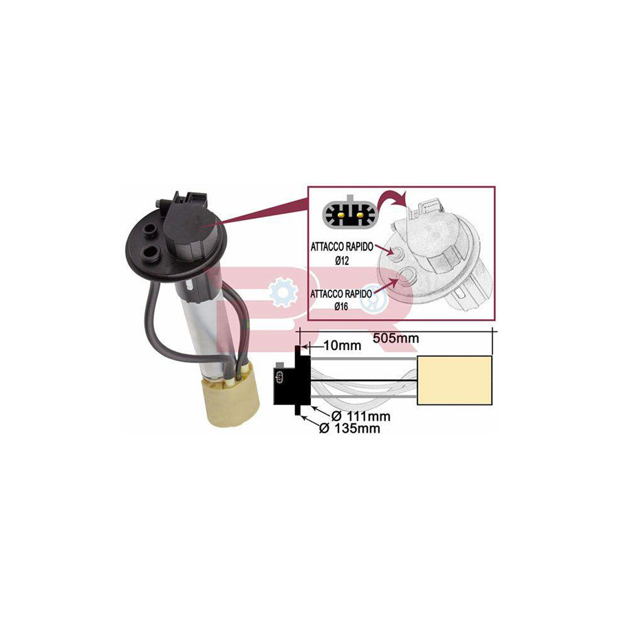 Botto Ricambi Brm5238 Fuel Level Sensor
