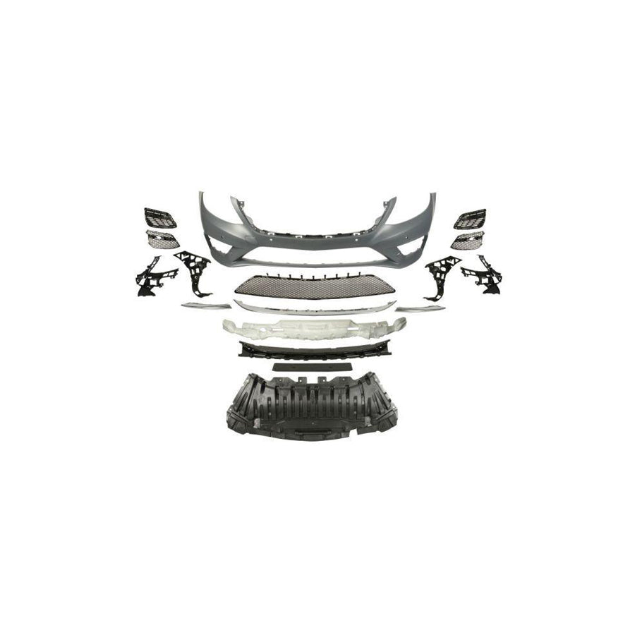 Blic 5510-00-3510903Kp Bumper Suitable For Mercedes-Benz S-Class Saloon (W222, V222, X222)