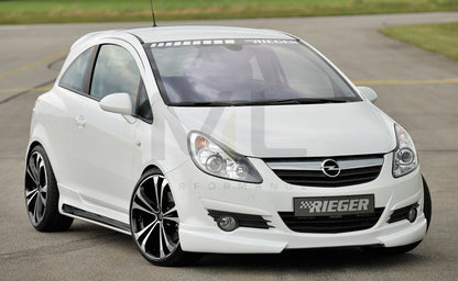 Rieger 00058945 Opel Corsa D Side Skirt 4 | ML Performance UK Car Parts