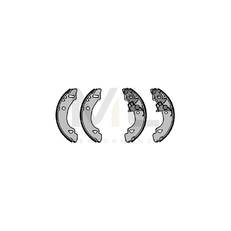 BOSCH F 026 004 331 Brake Shoe Set | ML Performance Car Parts