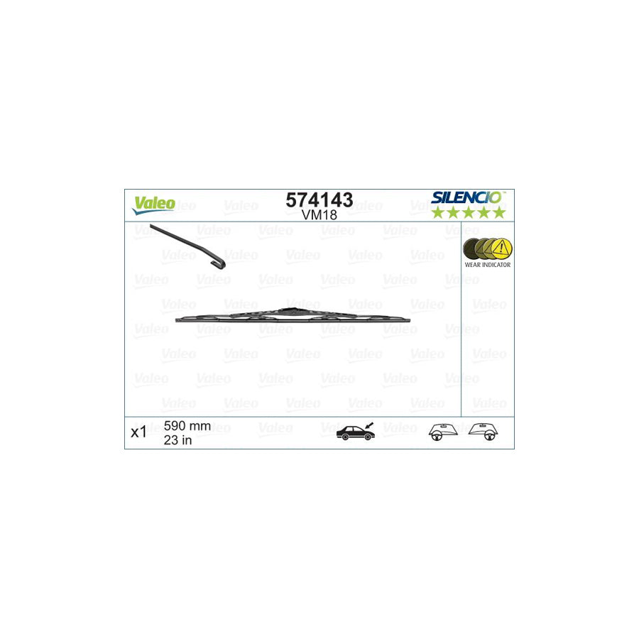 Valeo 574143 Wiper Blade | ML Performance US Car Parts