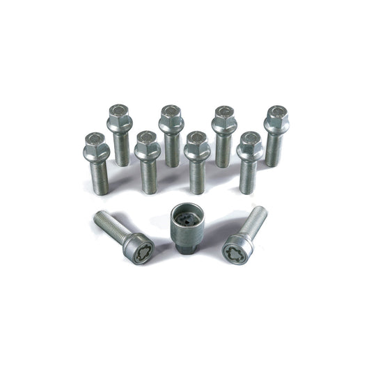 H&R 1454702SET Wheel screw-set M14 round collar R14mm | ML Performance US Car Parts