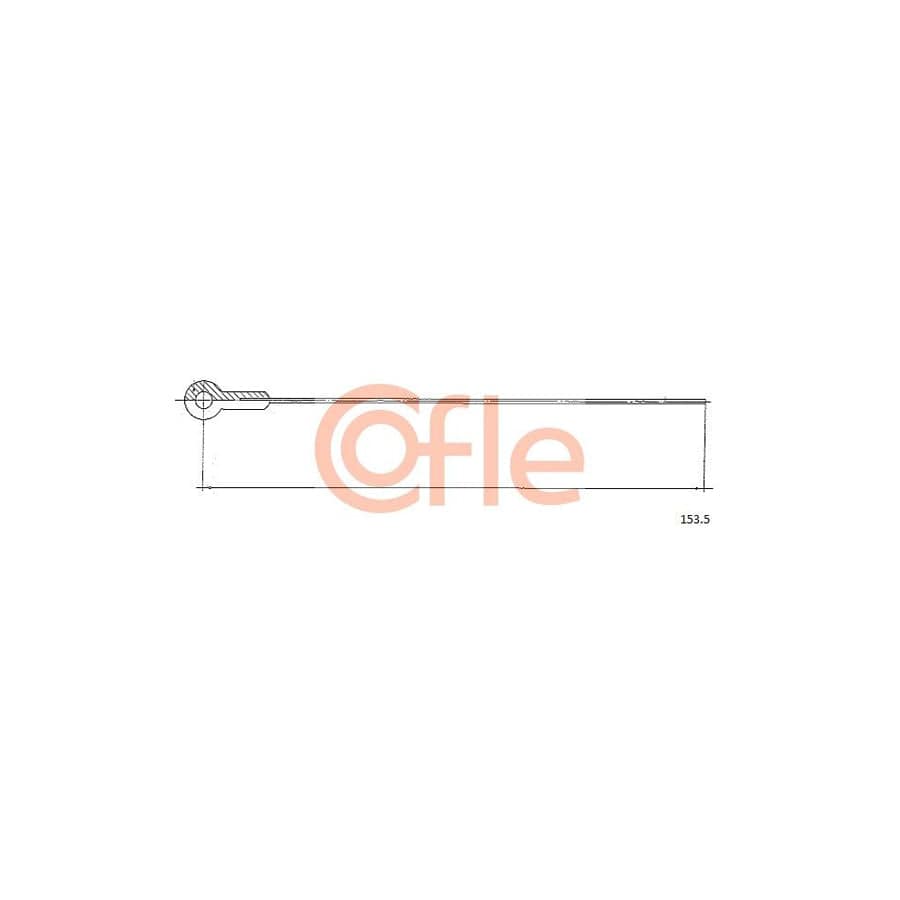 COFLE 153.5 Throttle Cable