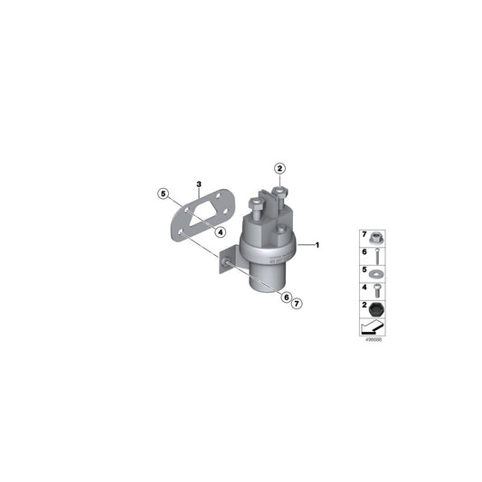Genuine BMW 61208417672 Covering Cap F. BATTERIE (Inc. M4 GT4 & M6 GT3) | ML Performance US