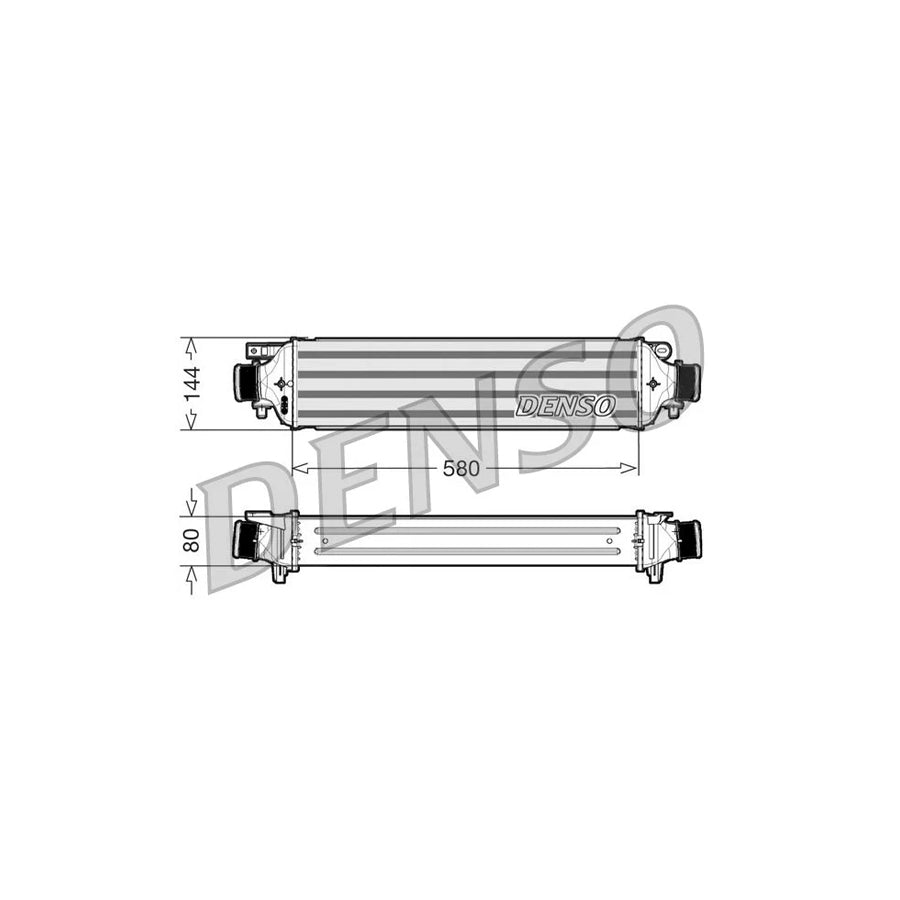 DENSO DIT09108 Intercooler
