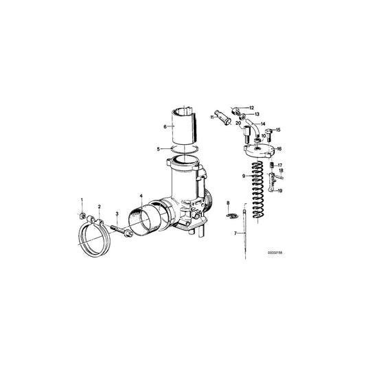 Genuine BMW 13111260878 Nut (Inc. R90S) | ML Performance US Car Parts