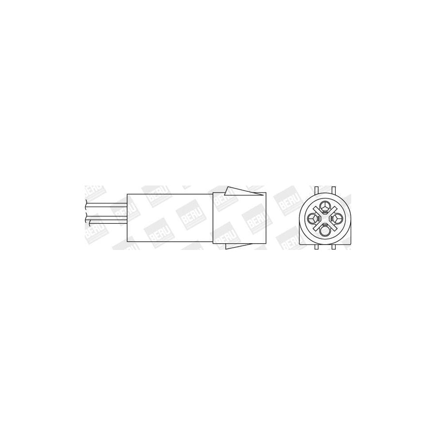 Beru Ozh006 Lambda Sensor