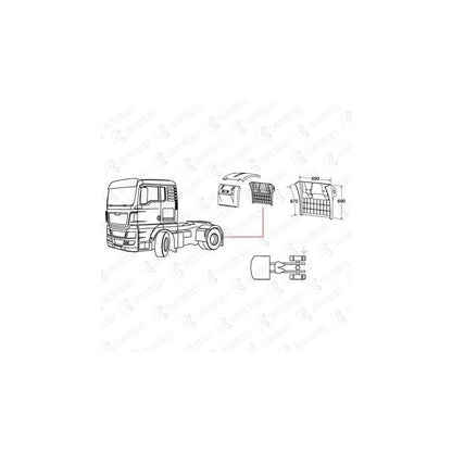 Covind Tgx/543 Wing Fender